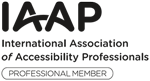 IAAP member seal.